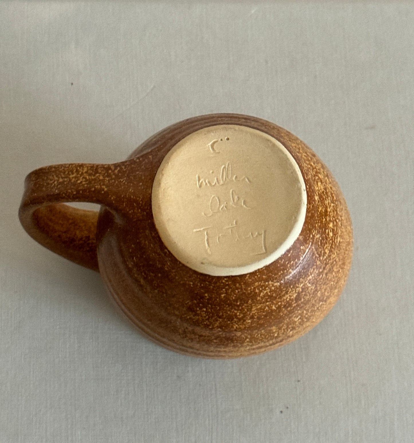 Pottery pitcher