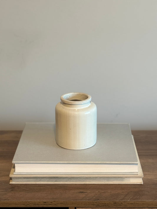 Small ceramic crock