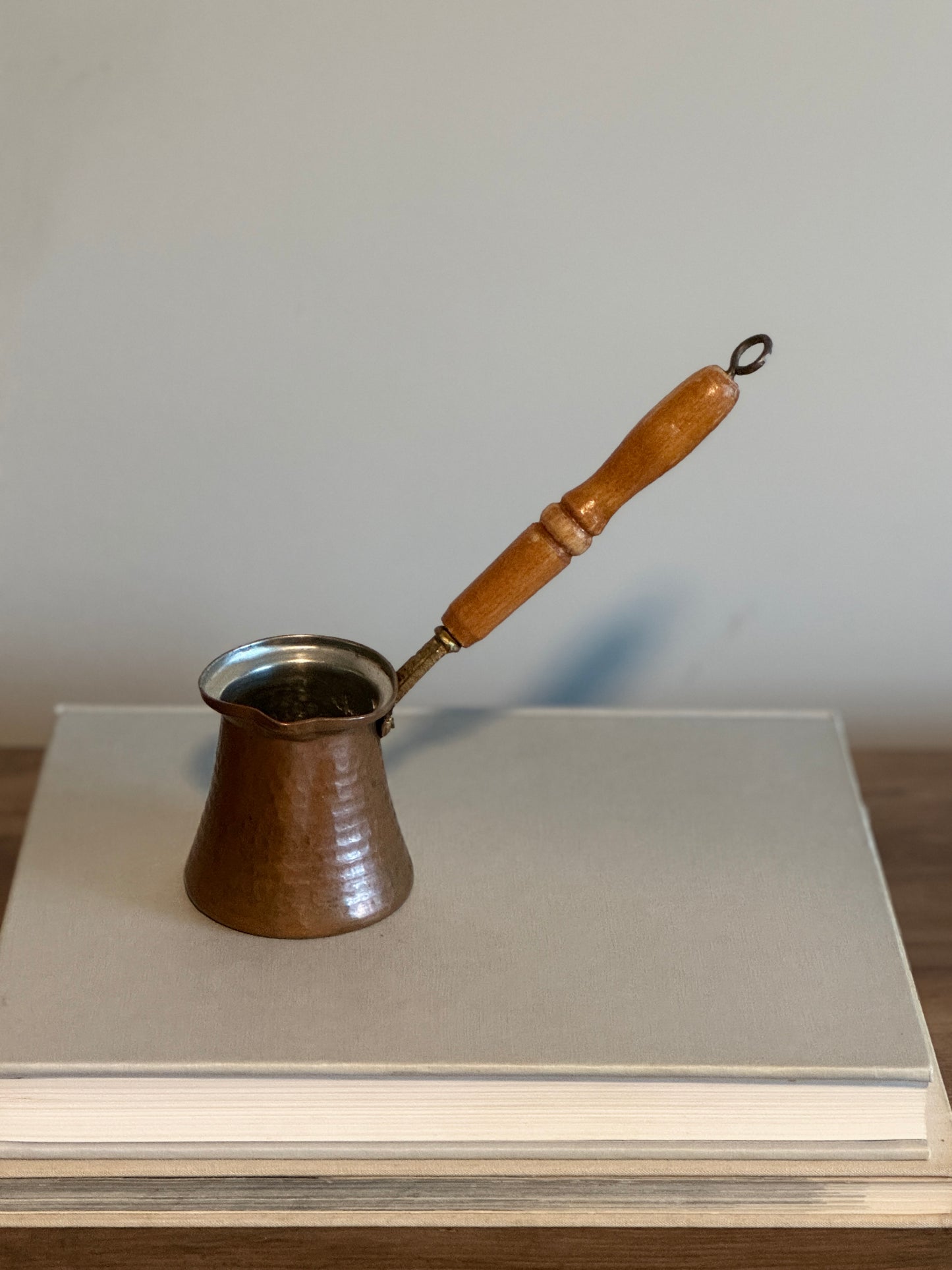 Small copper ladle