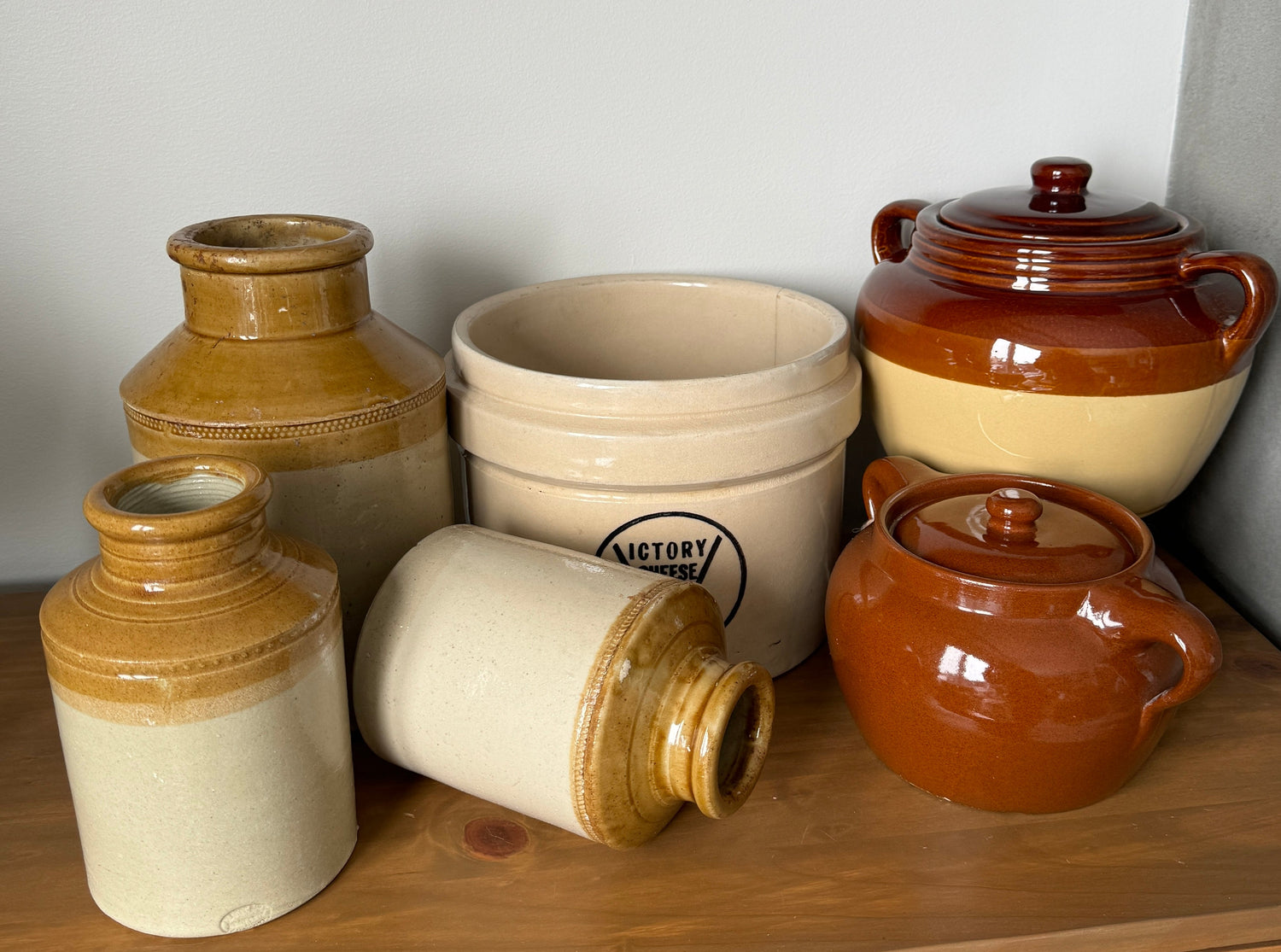 Crocks + Stoneware