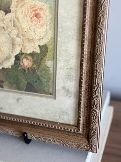 Kathryn White twin roses print