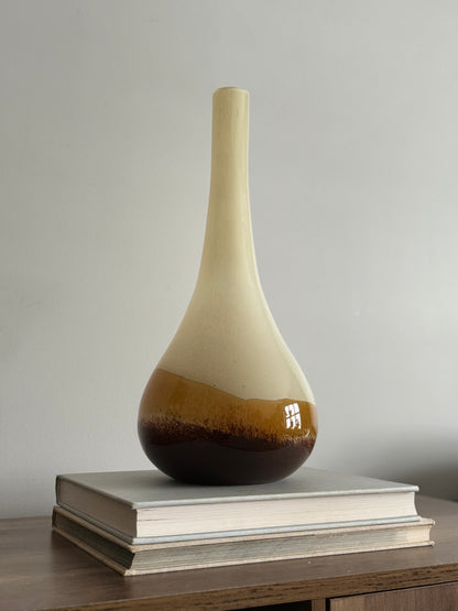 Mid century glass vase