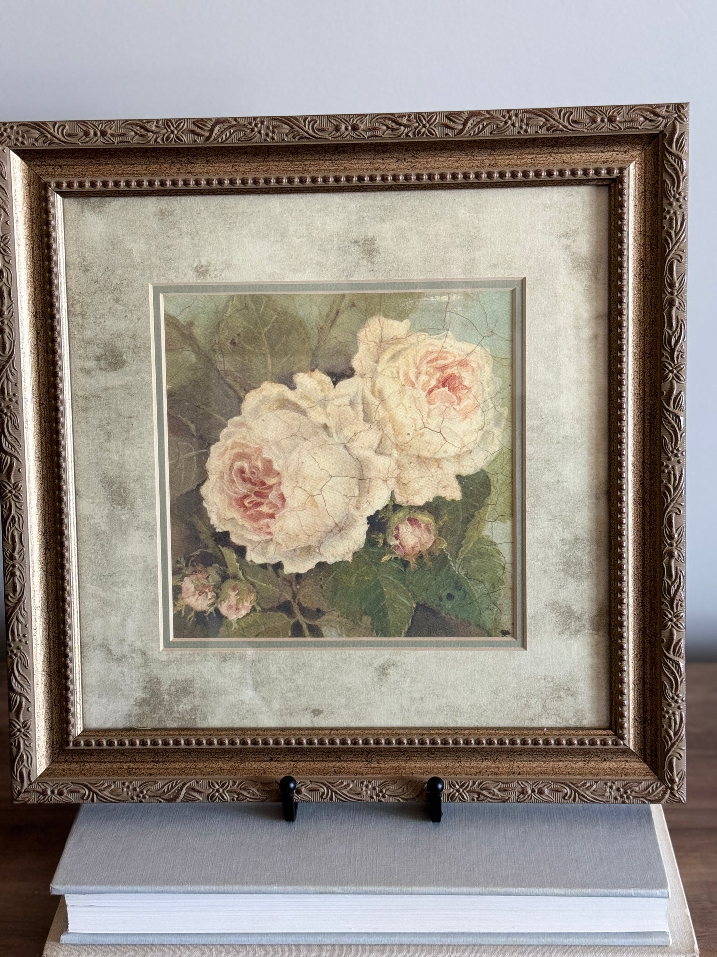 Kathryn White twin roses print