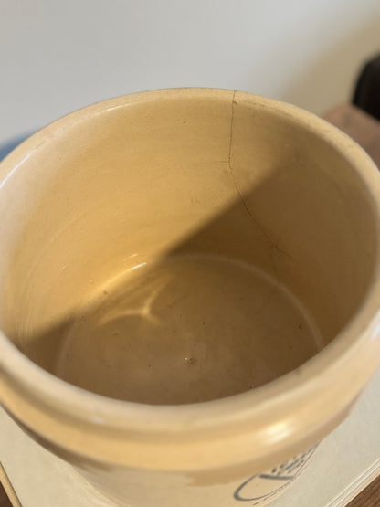 Viceroy Cheese Co. crock as found