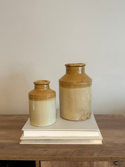 Stoneware crock large