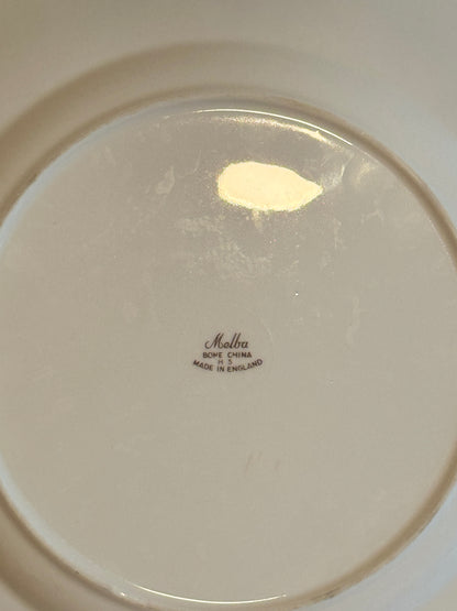 Vintage Melba bone china wild birds plate