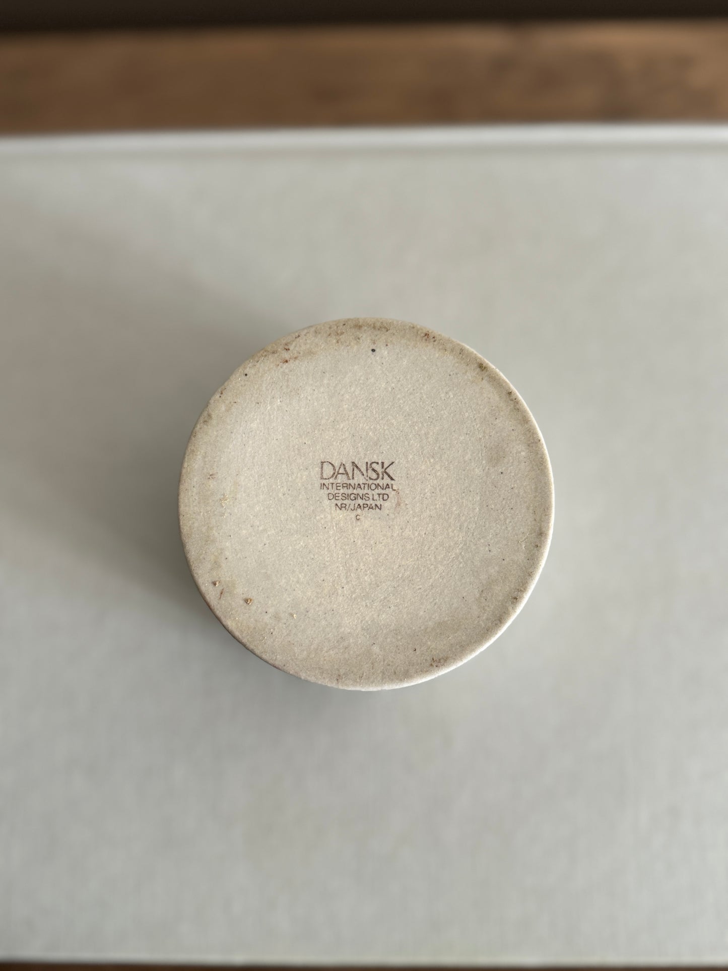 Dansk ceramic jam/condiment jar